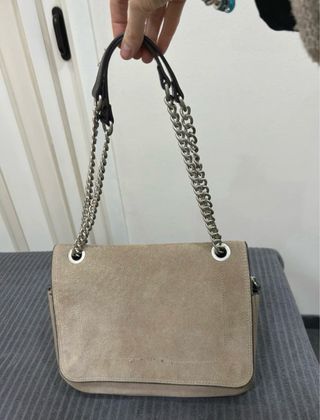 Bolso Parfois Beige Cadena