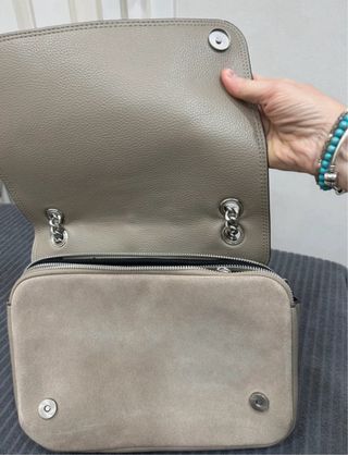 Bolso Parfois Beige Cadena