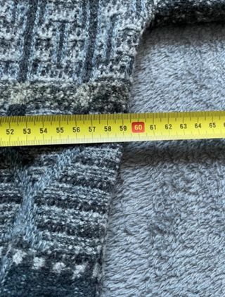 Cardigan vintage BUECKLE grigio taglia unica