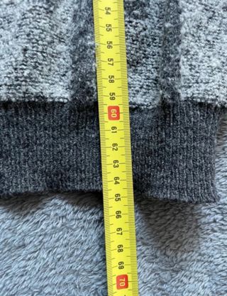 Cardigan vintage BUECKLE grigio taglia unica