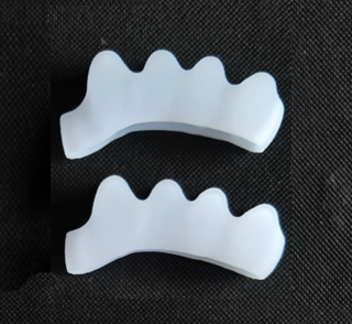 2 Separatori 5 dita dei Piedi *NUOVI alluce +altri