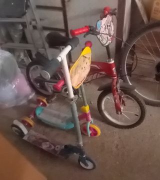 Bicicleta y patinetes infantil