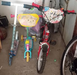 Bicicleta y patinetes infantil