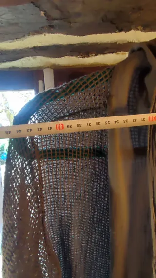 Chaqueta calada capucha bimateria