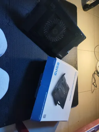 Enfriador Ewent Regulable para Portátil