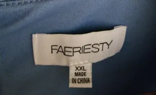 Vestido largo tul azul.Para fotos de Embarazadas