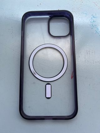 Funda móvil IPhone 13,14 Blanca 2€ Morada 4€ Negra