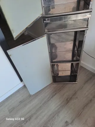 Mueble de Baño Areslux Metal y Cristal