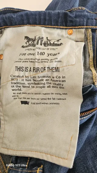 Pantalón Vaquero Levi's 511 azul Talla 33/32