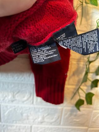 Jersey vintage Lana Cordero Cuello Alto Cremallera