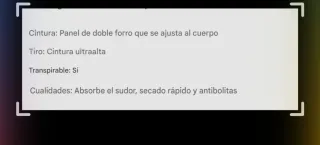 Mallas / Leggings gris topo