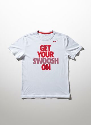 Maglia Nike Dri-Fit M Bianca/Rossa