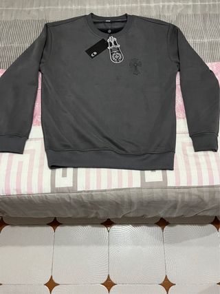 Sudadera Chrome Hearts Gris