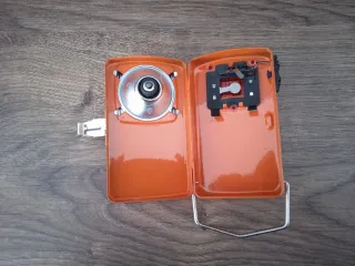 Linterna naranja vintage