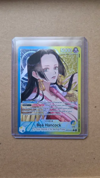 Carta One Piece Boa Hancock OP14-041 Líder