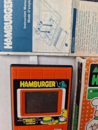 Maquinita Hamburger con caja