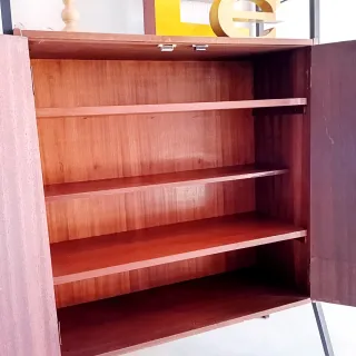 Mueble vintage madera y metal