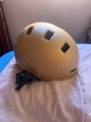 Casco Oxelo Patinete Marrón