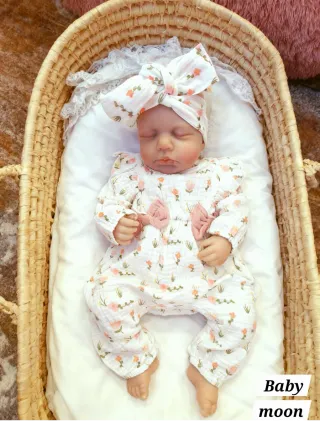 Bebé Reborn Vinilo y Tela