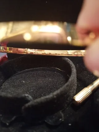 Pulsera acero y baño de oro Estilo Mítica Nueva