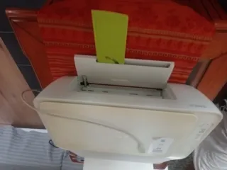 Impresora HP Escáner Copiadora Beige/Blanca