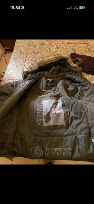 Chaqueta Geographical Norway unisex verde oliva