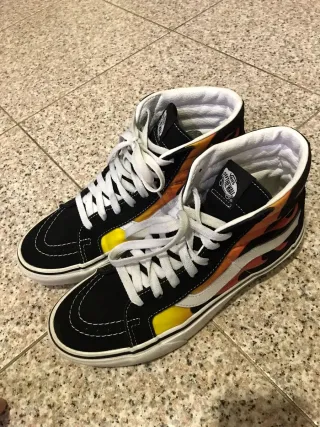 Scarpe Vans Sk8-Hi Donna Tg 39