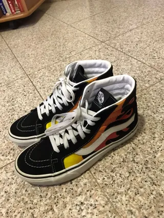 Scarpe Vans Sk8-Hi Donna Tg 39