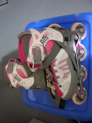 Patines en línea niña Talla 35-36.