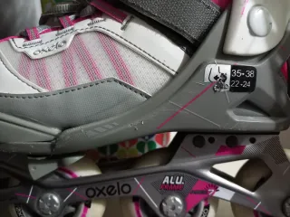 Patines en línea niña Talla 35-36.