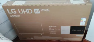 Televisor LG 43UR80 UHD AI ThinQ