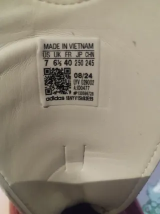 Zapatillas Adidas Samba Rojas y Blancas