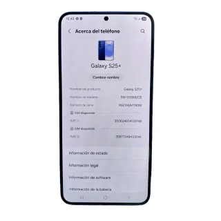 Samsung S25+ 256GB Azul