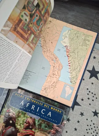Libros atlas culturales del mundo.