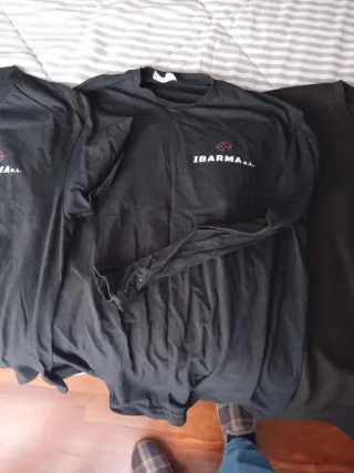 Camiseta de trabajo negra