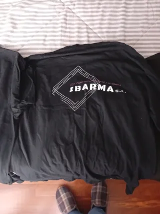 Camiseta de trabajo negra