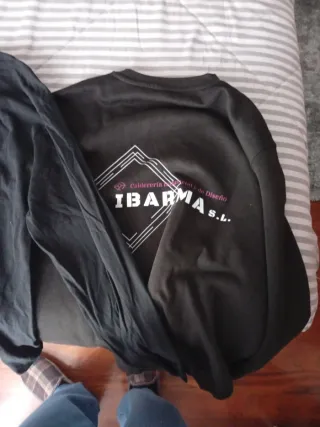 Camiseta de trabajo negra