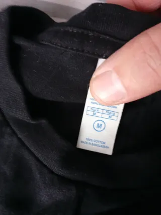 Camiseta de trabajo negra