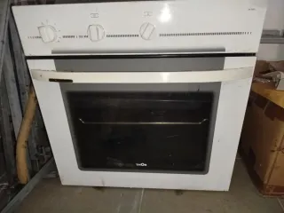Horno eléctrico blanco