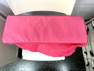 Bolsa Deporte Grande Adidas Rosa y Blanca