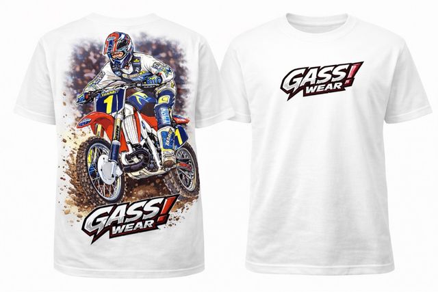 Camiseta Motocross Gass! Wear