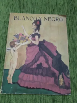 Revista antigua Blanco y Negro.