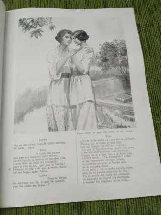 Revista antigua Blanco y Negro.