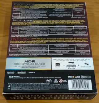 Trilogía Código Da Vinci UHD 4K Bluray