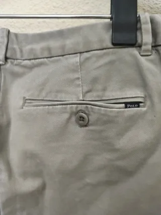 Pantalón Polo Ralph Lauren Talla 6 Gris.