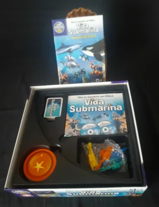 Juego Educa Vida Submarina DVD + Tablero