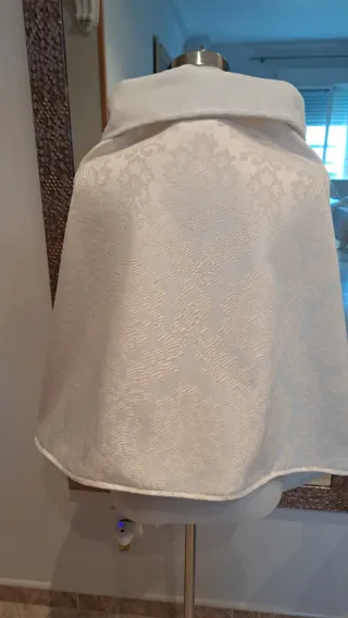 Pañolón beige adulta fallera