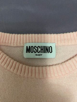 Maglioncino Moschino Baby bambina col. rosa 18/24m