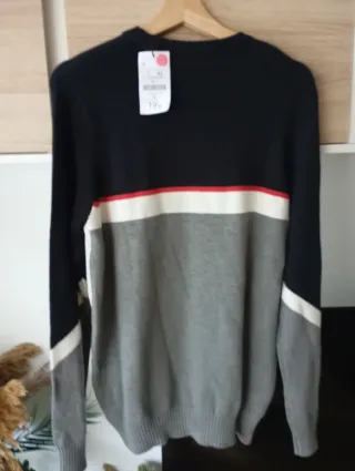 Jersey Lefties Hombre Azul y Gris