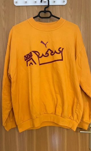 Sudadera Puma Amarilllo Mostaza